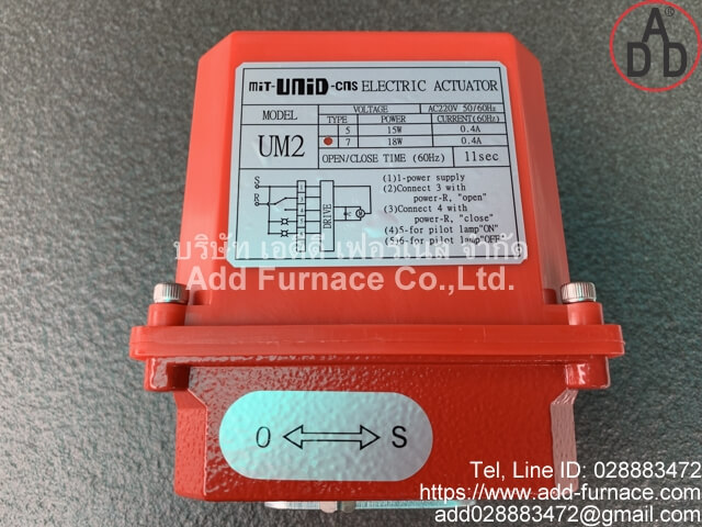 MiT-UNiD-CNS ELECTRIC ACTUATOR Model UM2 (7)